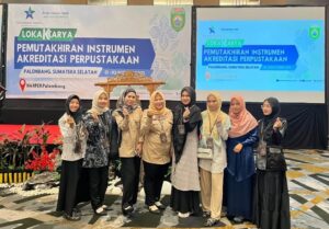 Loka Karya Pemutakhiran Instrumen Akreditasi Perpustakaan Digelar di Palembang