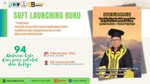 SOFT LAUNCHING BUKU YUSDANI MENJADI PROFESOR LANDSCAPE