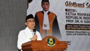 Ketua MA RI Kunjungi Pesantren Al-Ittifaqiah, Motivasi Santri Jadi Penegak Keadilan Berintegritas - www.swarnaberita.com