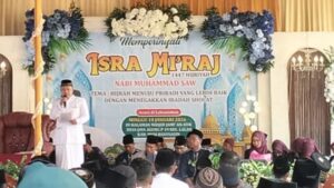 Tabligh Akbar Isra Mi’raj 1447 H Dirangkai Peresmian Masjid Jami’ An-Nur Desa Jaya Agung 1
