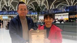 Qari Cilik Indonesia Raih Juara I MTQ Internasional Al-Ameed di Irak - www.swarnaberita.com