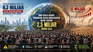 Populasi Dunia Melonjak, Penelitian Ungkap Bumi Sudah Melebihi Kapasitas Ideal - www.swarnaberita.com