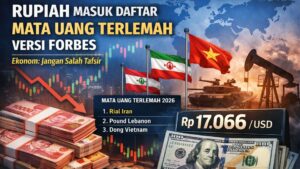 Rupiah Masuk Daftar Mata Uang Terlemah Versi Forbes, Ekonom Jangan Salah Tafsir - www.swarnaberita.com