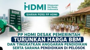 PP HDMI Desak Pemerintah Tinjau Harga BBM dan Perkuat Anggaran Pendidikan - www.swarnaberita.com