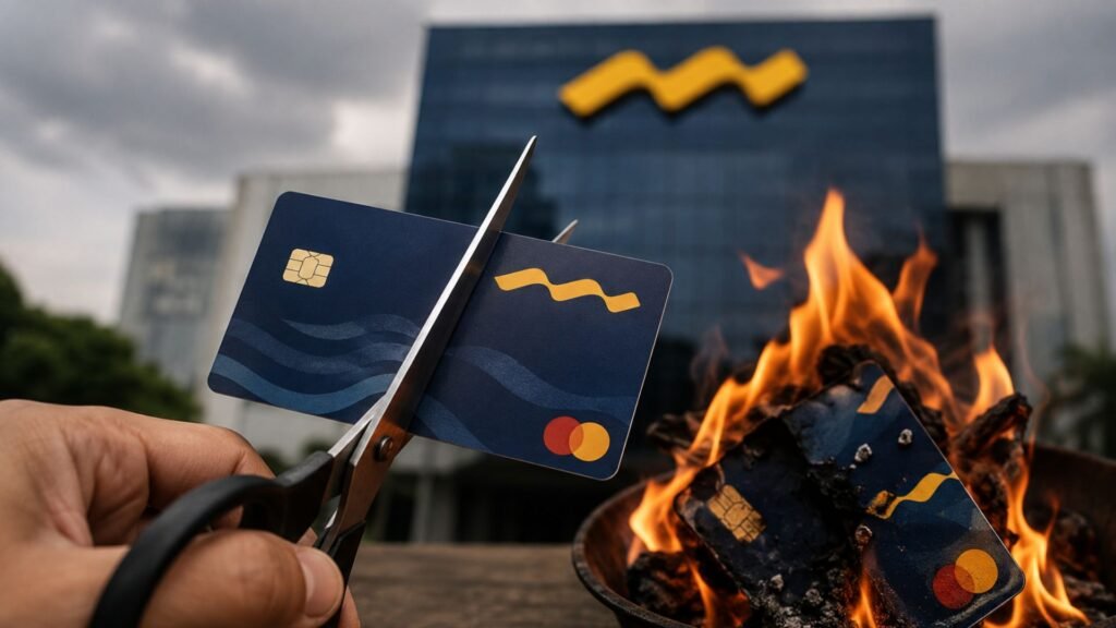 Seruan Boikot Bank Mandiri Menggema, Warganet Gunting hingga Bakar Kartu ATM - www.swarnaberita.com