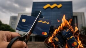 Seruan Boikot Bank Mandiri Menggema, Warganet Gunting hingga Bakar Kartu ATM - www.swarnaberita.com