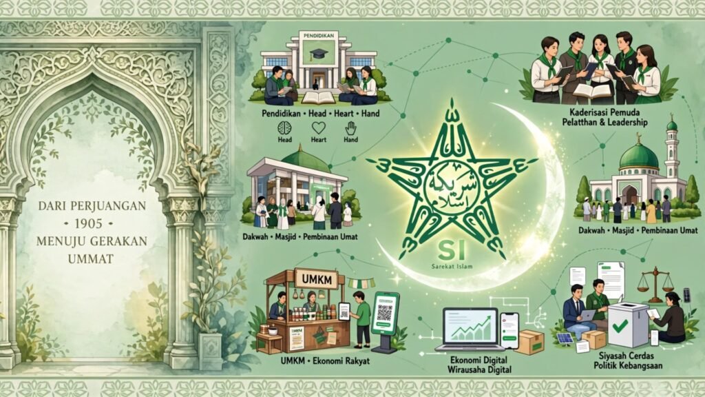 Mengembalikan Syarikat Islam ke Khittah Ekonomi di Era Digital - www.swarnaberita.com