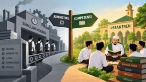 Pendidikan Pesantren Versus Metafor Sekolah Sebagai Pabrik - www.swarnaberita.com